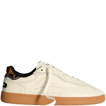 HOFF WOMENS LACE TRAINER - OFF WHITE